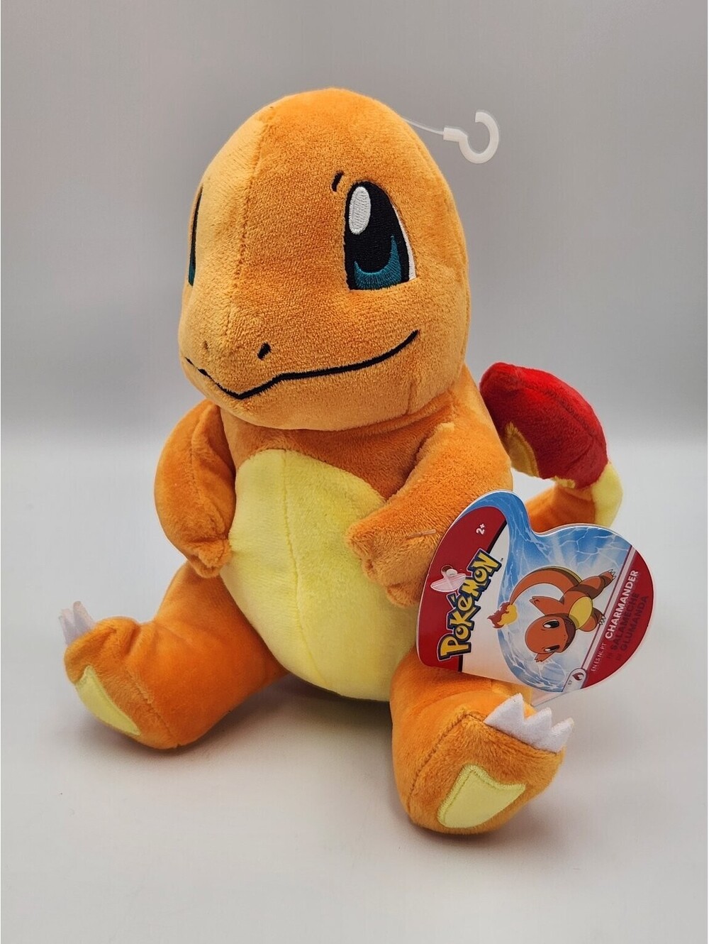 Pokemon Charmander Plush Stuffed Animal Jazwares 8" Tall New with Tags B3